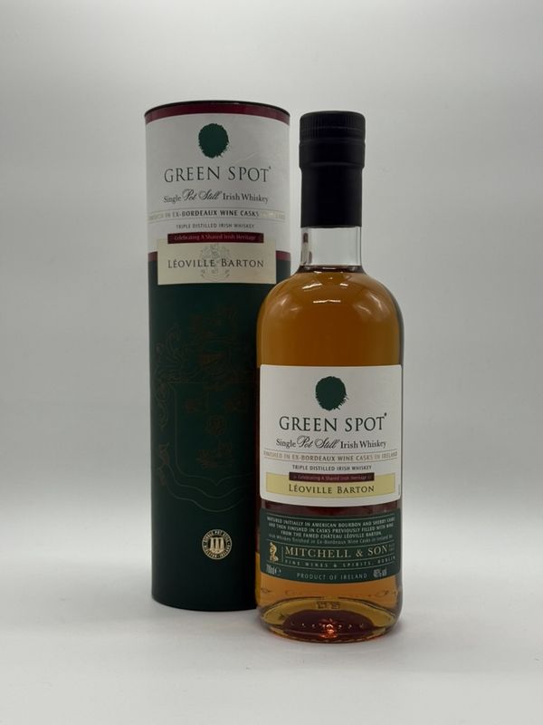 GREEN SPOT LEOVILLE BARTON IRISH WHISKEY 700B