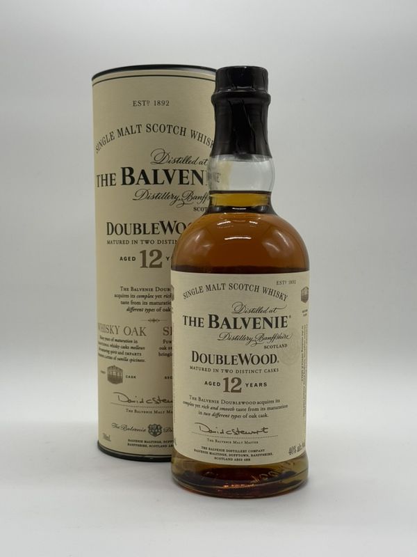BALVENIE DOUBLEWOOD SINGLE MALT WHISKY 12YO 700B