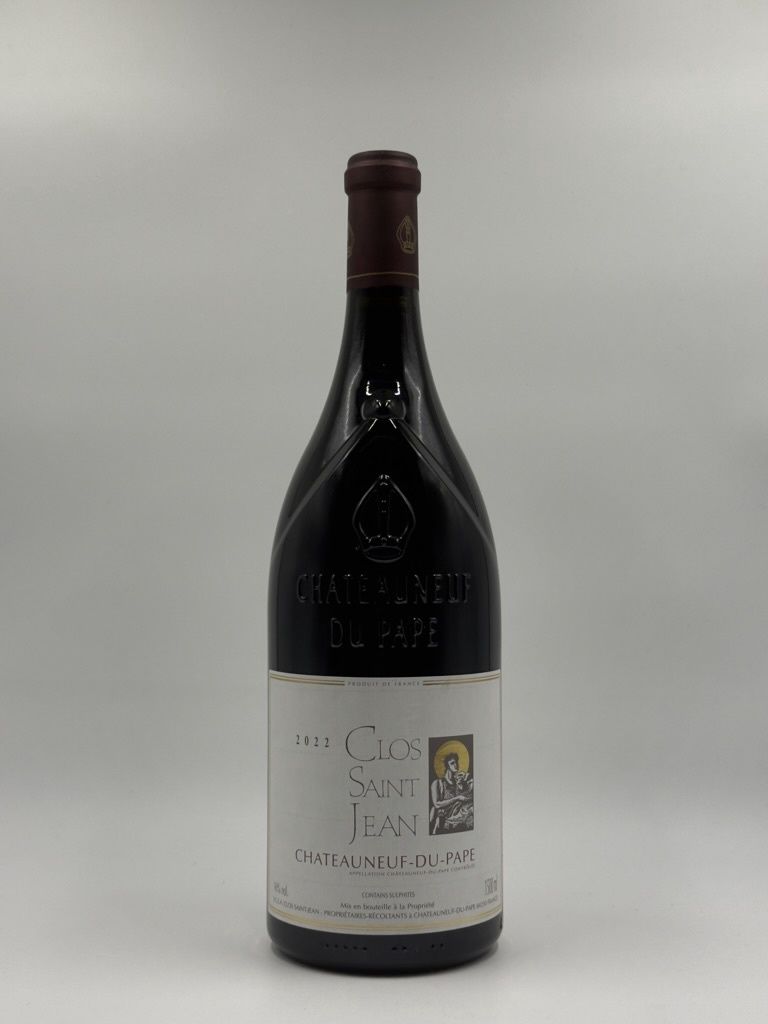 CLOS SAINT JEAN CHATEAUNEUF DU PAPE ROUGE 2022 MAGNUM