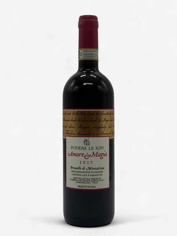 PODERE LE RIPI AMORE E MAGIA BRUNELLO DI MONTALCINO 2017