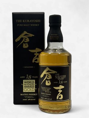KURAYOSHI PURE MALT 18YO WHISKY 700B