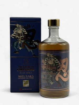 THE SHINOBU PURE MALT 15YO MIZUNARA WHISKY 700B