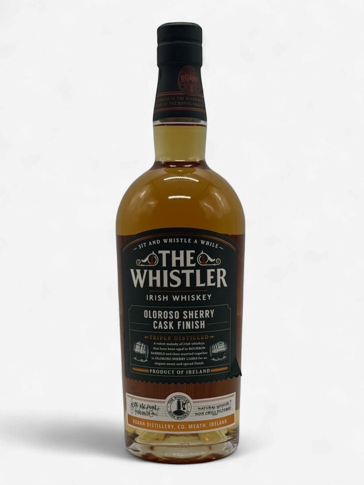 THE WHISTLER OLOROSO SHERRY CASK FINISH IRISH WHISKEY