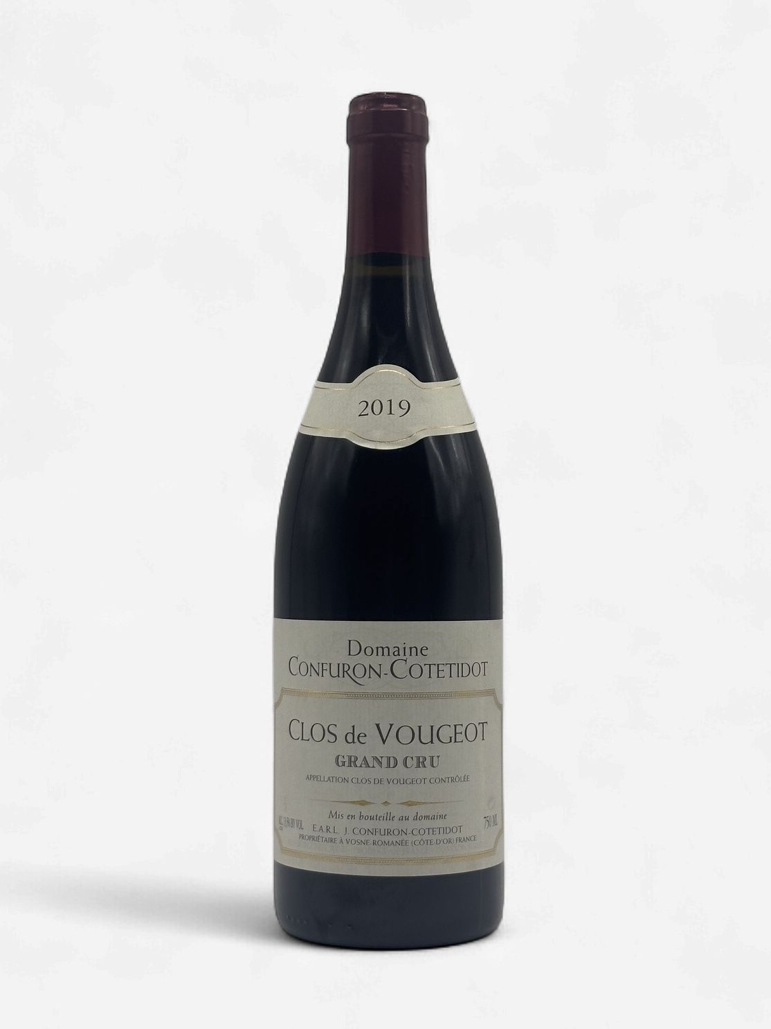 CONFURON COTETIDOT CLOS DE VOUGEOT GRAND CRU 2019