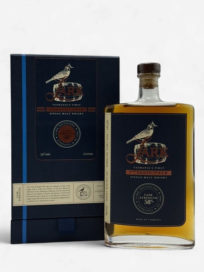 LARK CASK STRENGTH 58% WHISKY 500ML