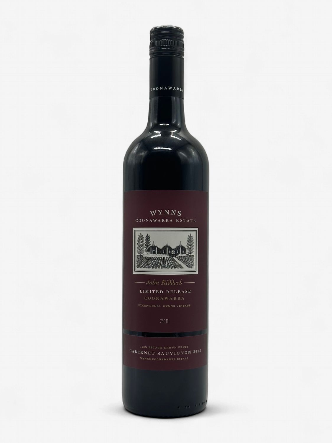 WYNNS JOHN RIDDOCH CAB SAUV 2012