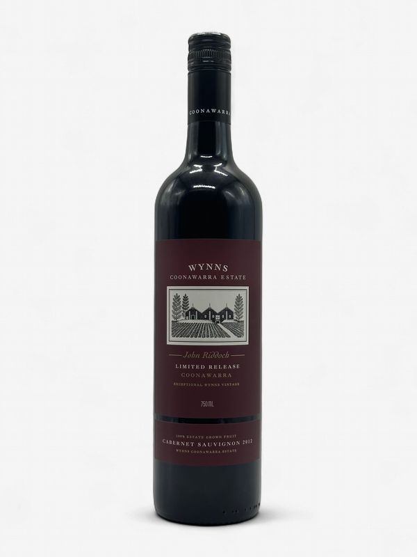 WYNNS JOHN RIDDOCH CAB SAUV 2012