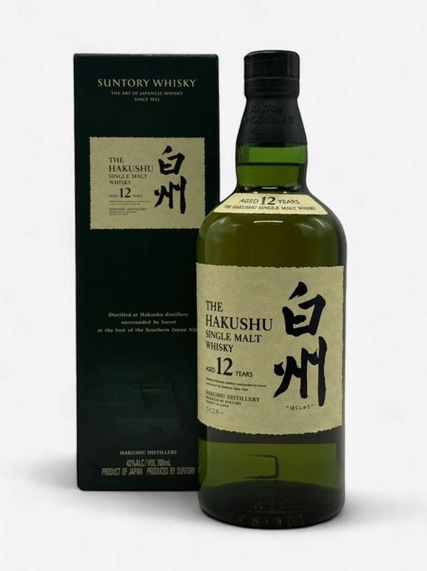 SUNTORY HAKUSHU 12YO MALT WHISKY 700B