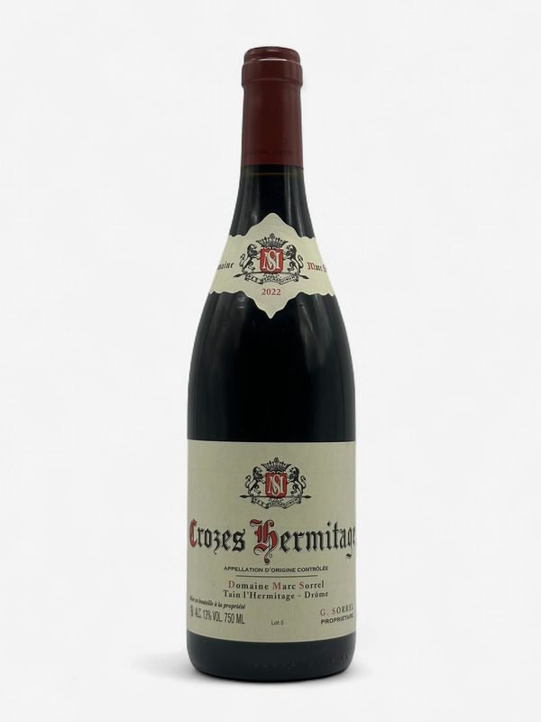 SORREL CROZES HERMITAGE ROUGE 2022