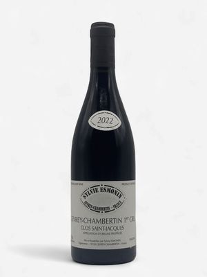 SYLVIE ESMONIN GEVREY CHAMBERTIN 1ER CRU CLOS ST JACQUES 2022