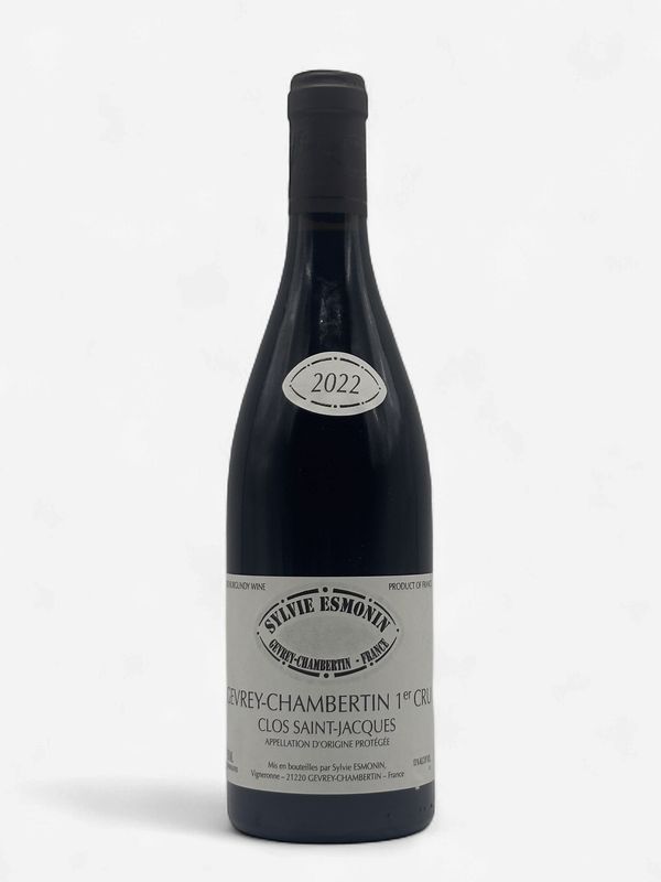 SYLVIE ESMONIN GEVREY CHAMBERTIN 1ER CRU CLOS ST JACQUES 2022