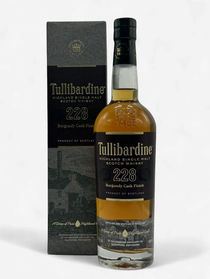 TULLIBARDINE 228 BURGUNDY CASK MALT WHISKY 700B