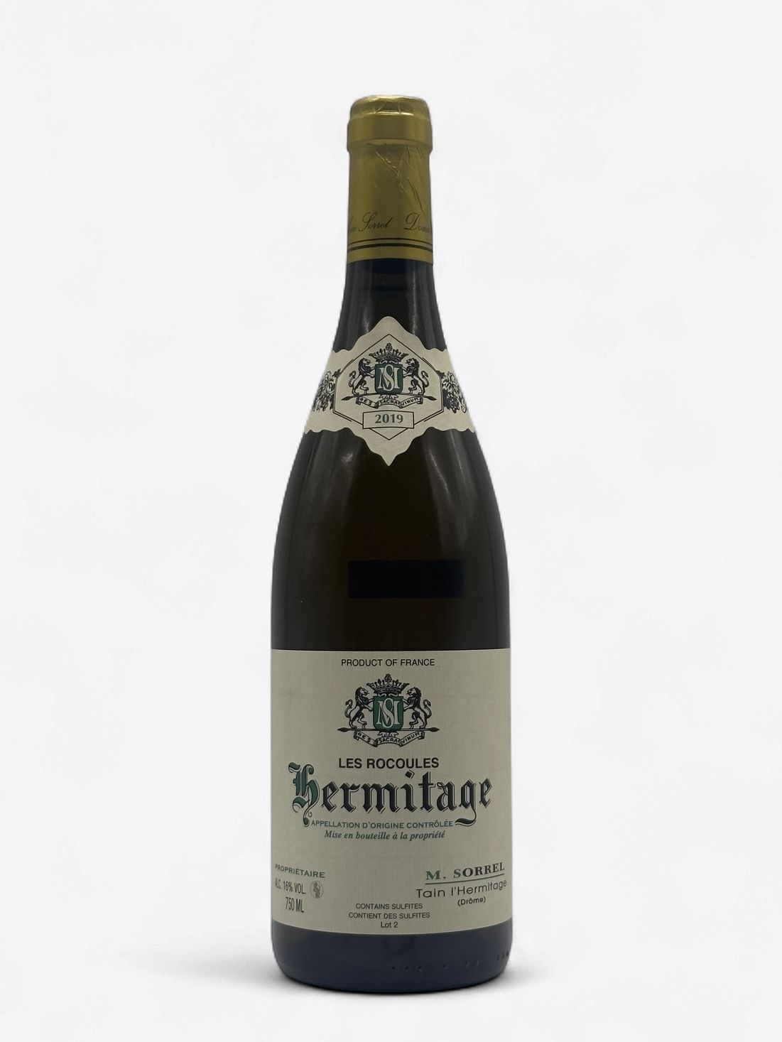 SORREL HERMITAGE BLANC LES ROCOULES 2019