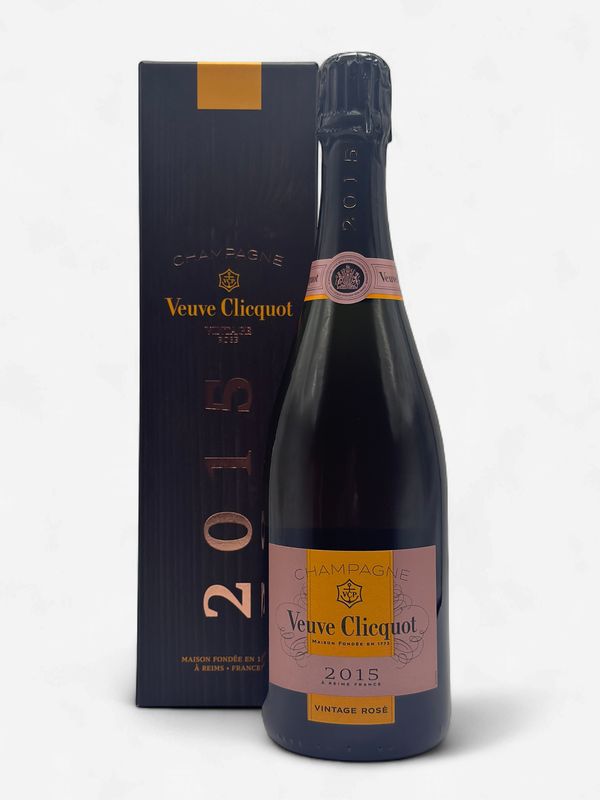 VEUVE CLIQUOT VINTAGE ROSE 2015
