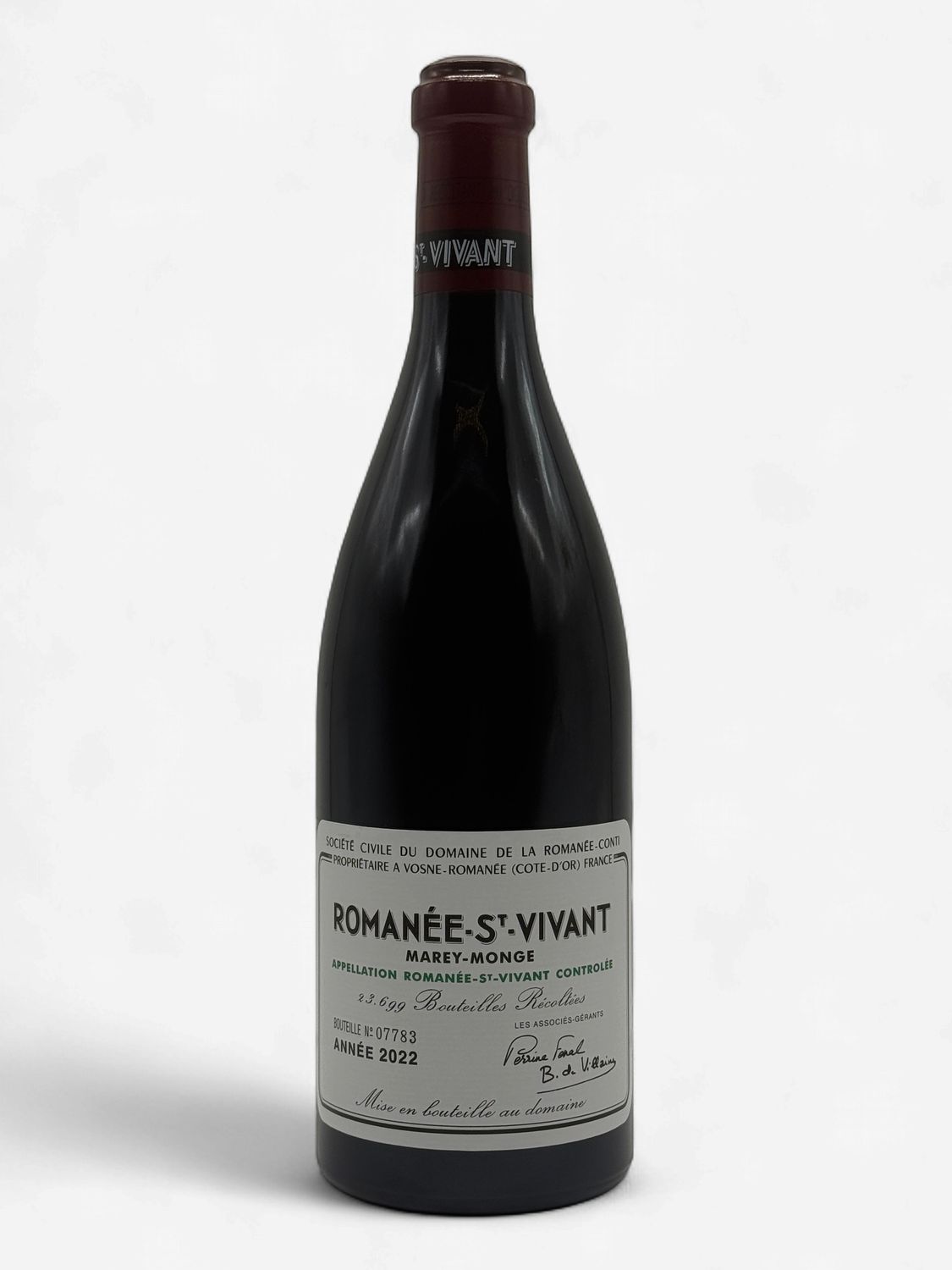 DOMAINE DE LA ROMANEE CONTI ROMANEE ST VIVANT 2022