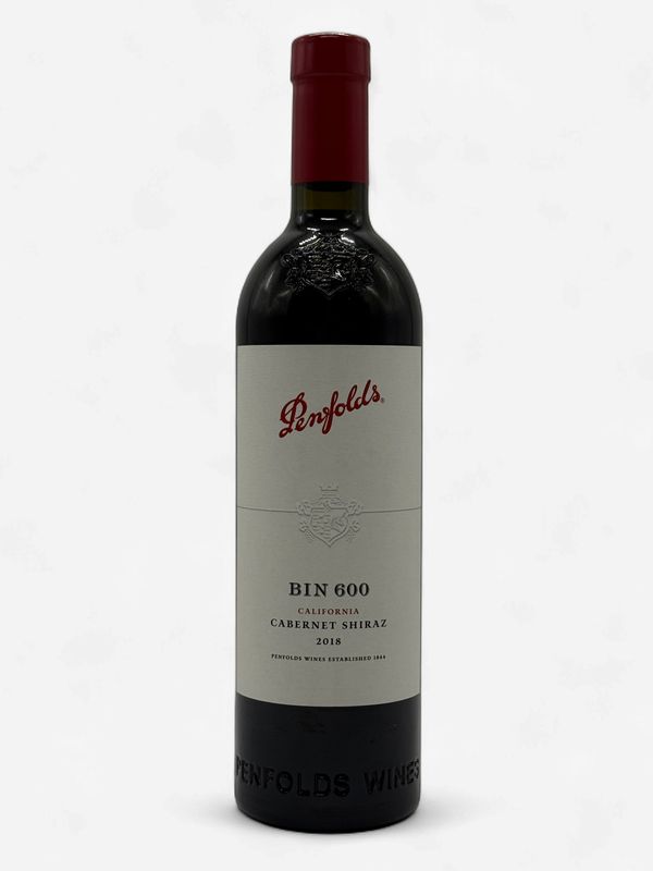 PENFOLDS BIN 600 CALIFORNIA CAB SHIRAZ 2018