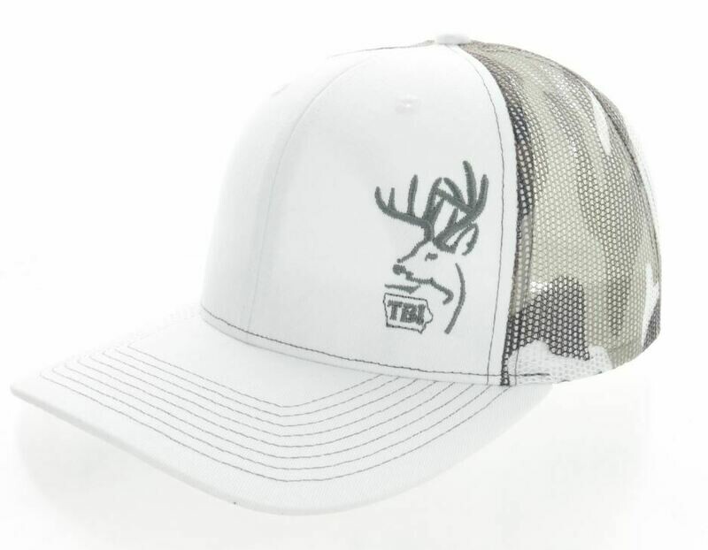 White / Snow Camo TBI Hat