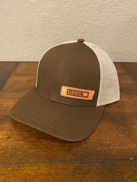 Brown/Tan Deer Logo Patch Hat