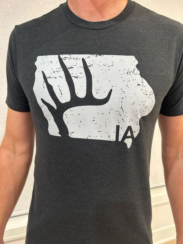 TBI Antler Shirt - Black / Grey