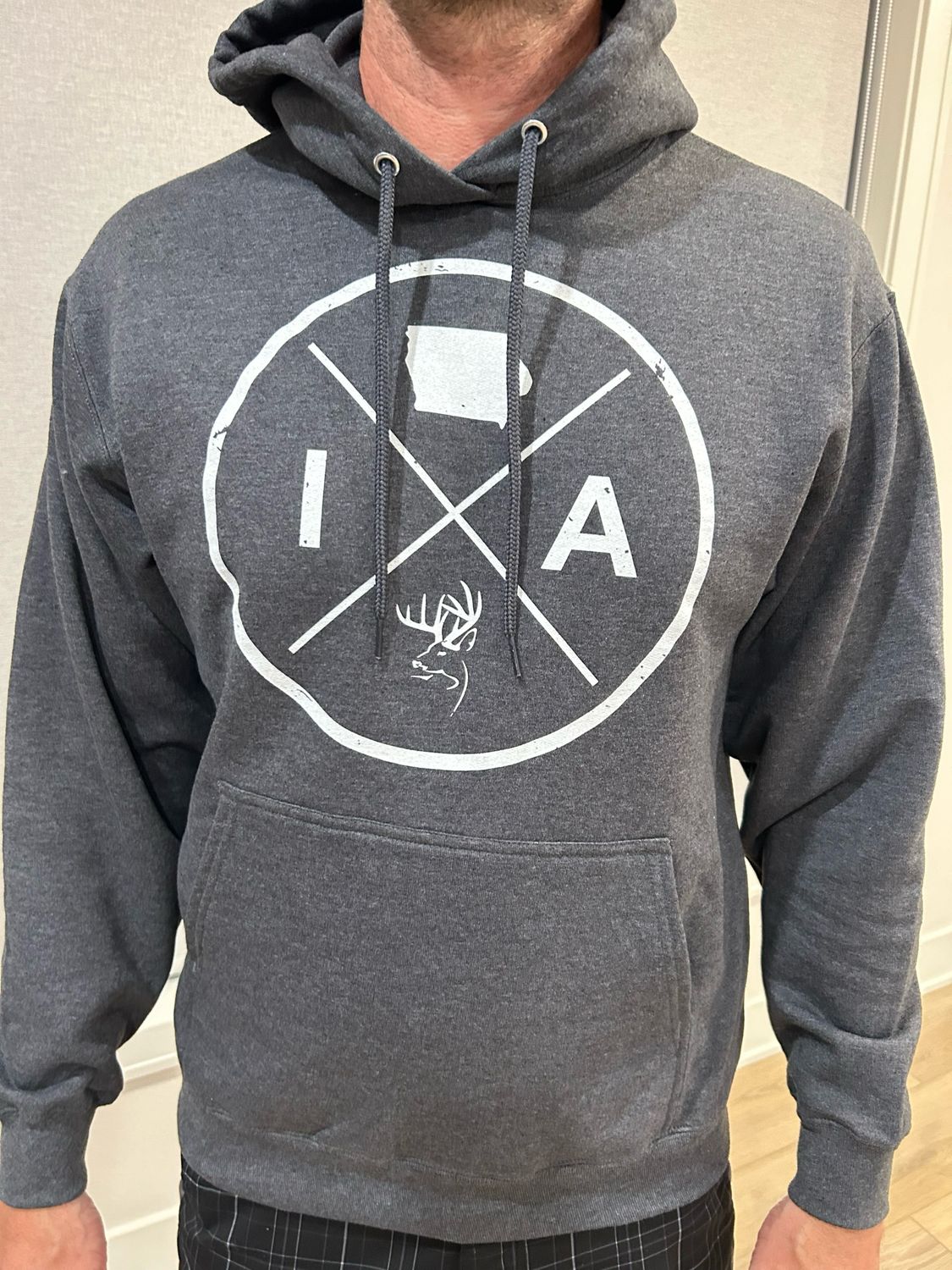 TBI X Hoodie - Charcoal / White
