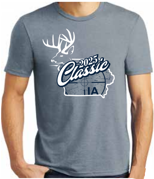 Official 2025 Deer Classic T-Shirt - Blue