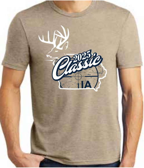 Official 2025 Deer Classic T-Shirt - Tan