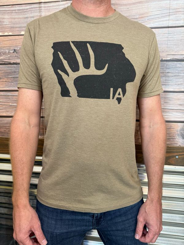 TBI Antler Shirt - Coyote Brown / Black
