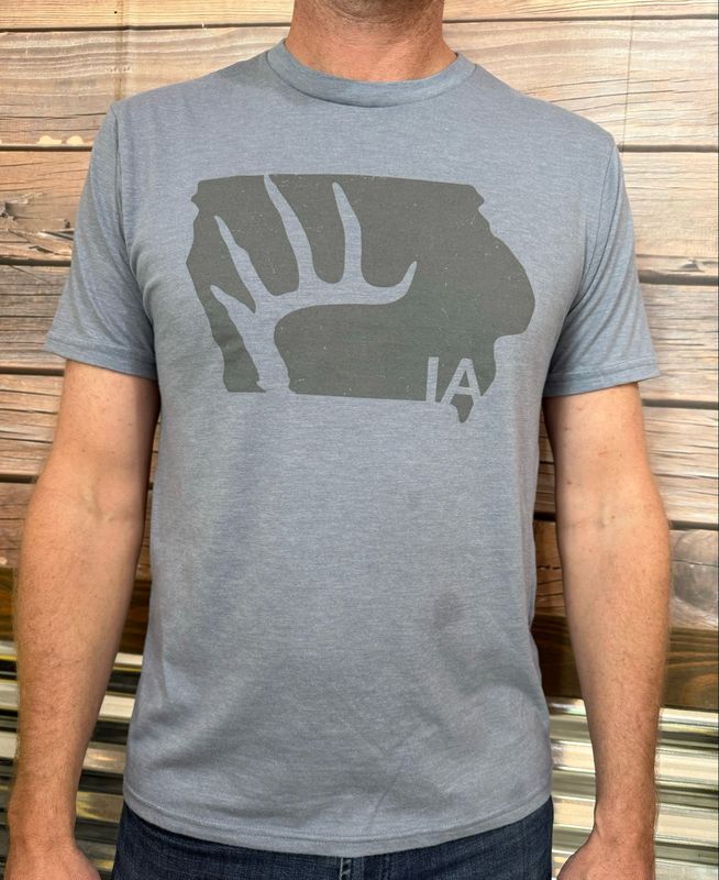 TBI Antler Shirt - Flint Blue / Charcoal