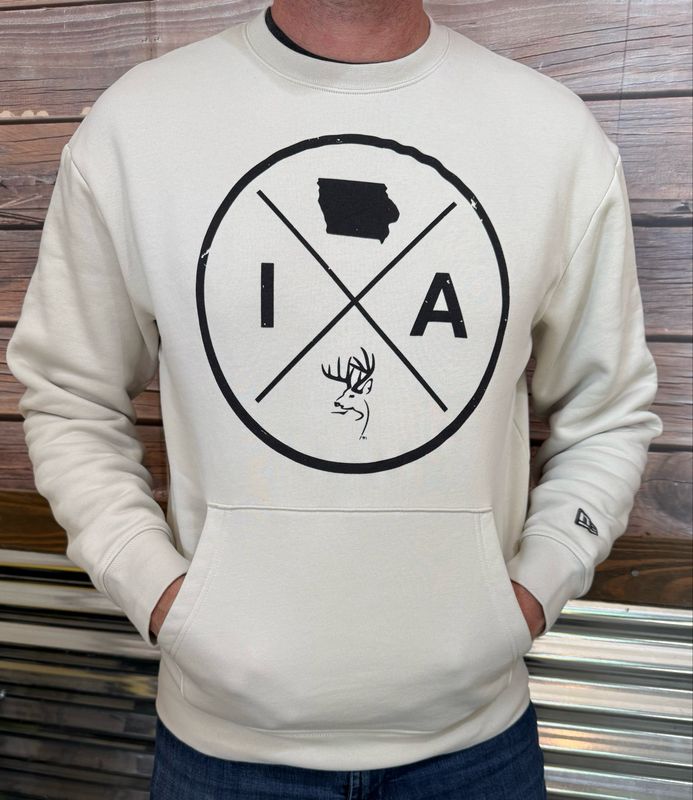 TBI New Era Crew Sweatshirt - Cream
