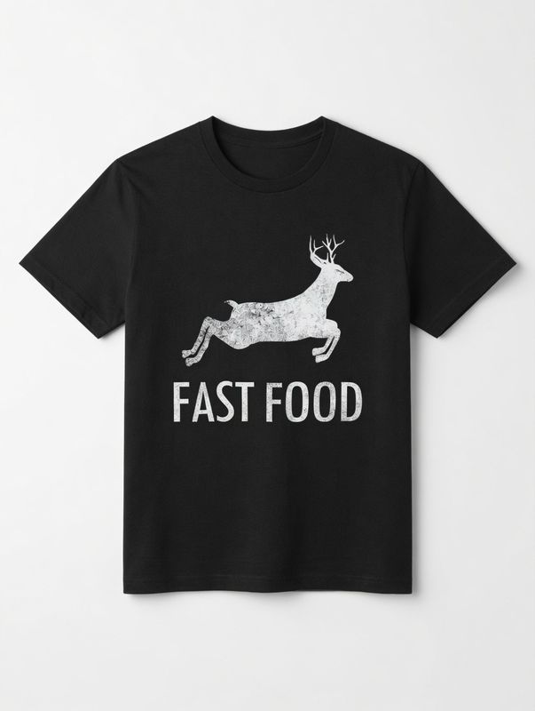 TBI Fast Food Tshirt -Black
