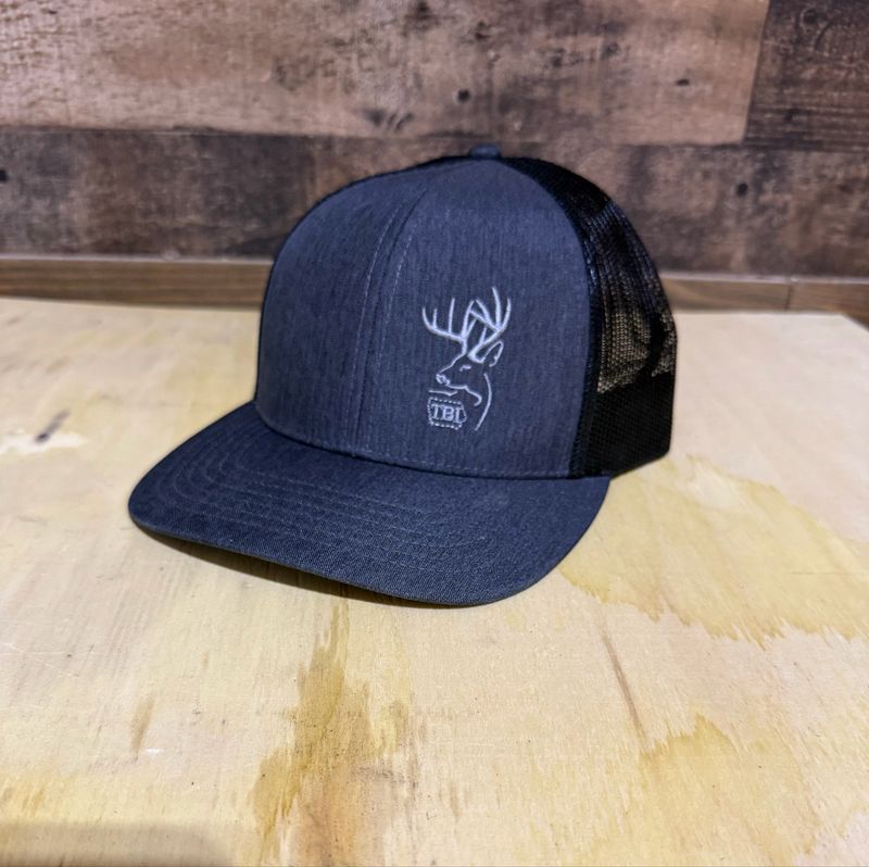 Charcoal/Black TBI Hat