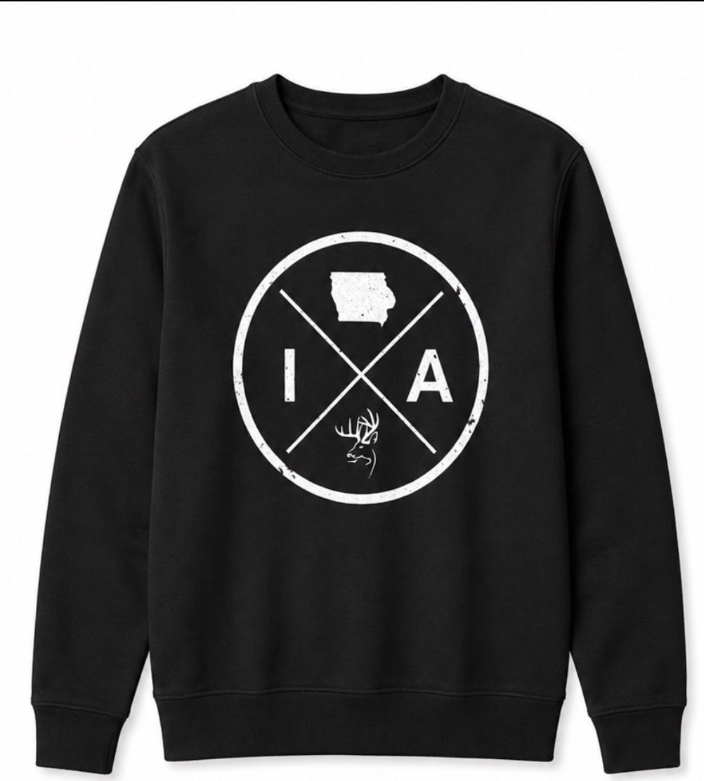 TBI Crew Sweatshirt - Black / White