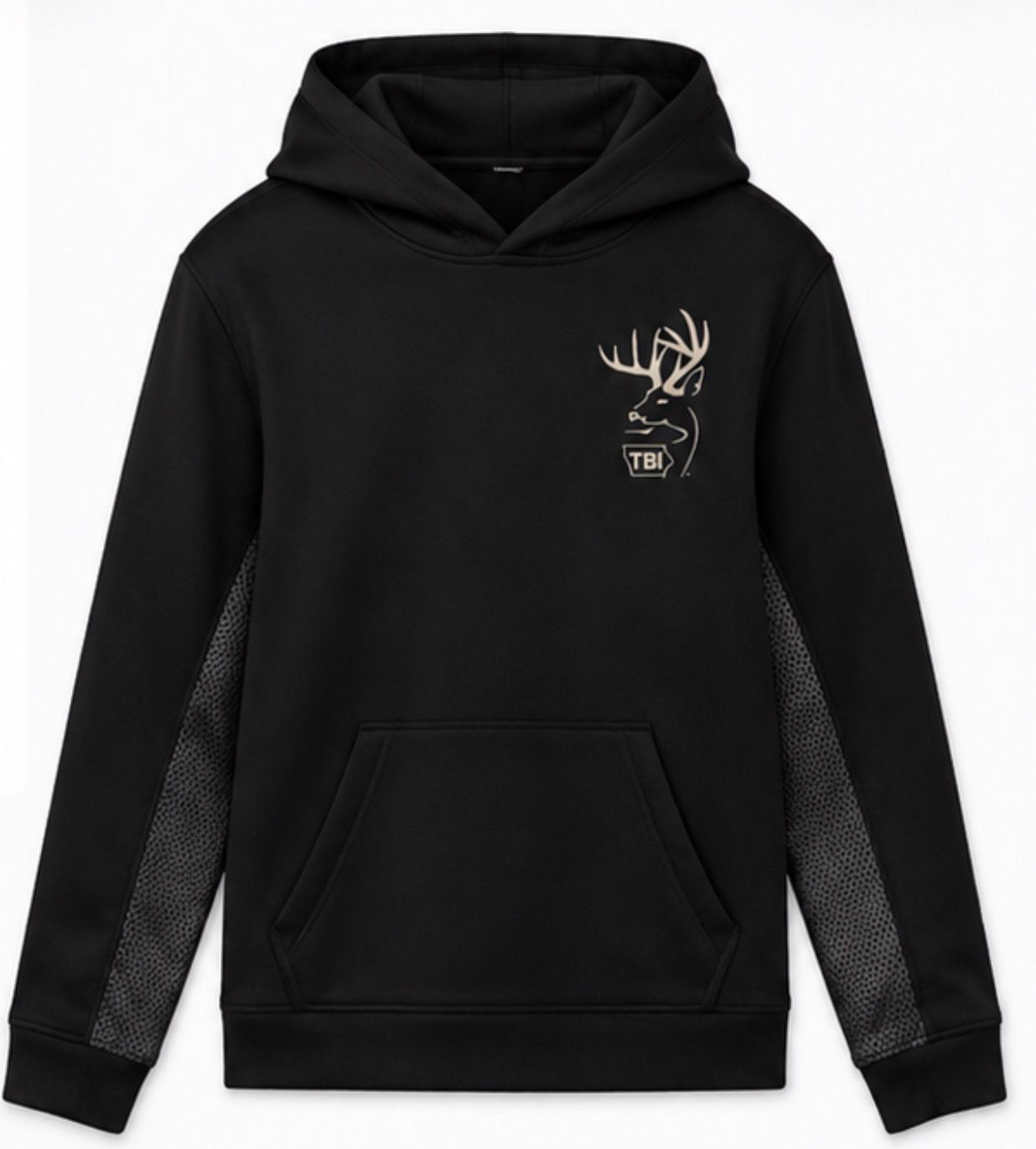 TBI Youth Performance Hoodie - Black