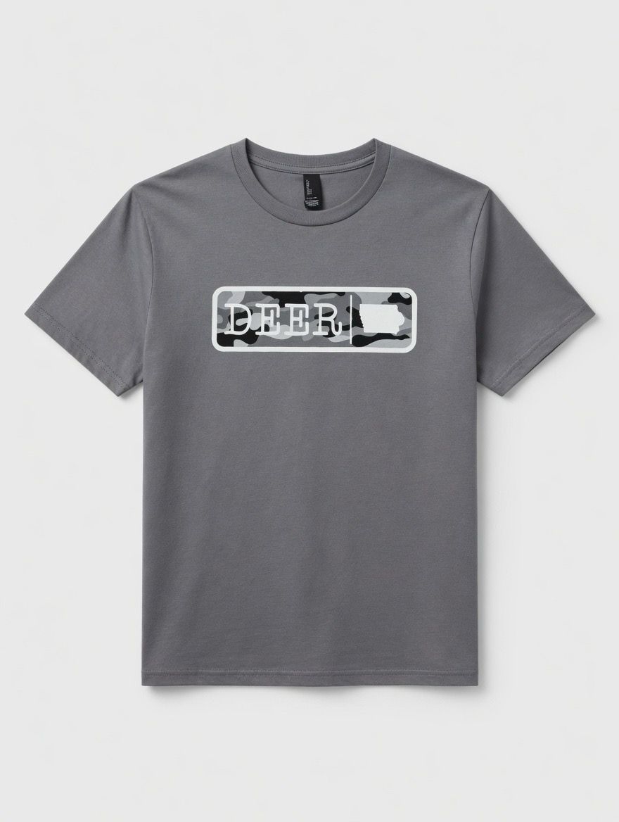 TBI DEER Shirt - Grey