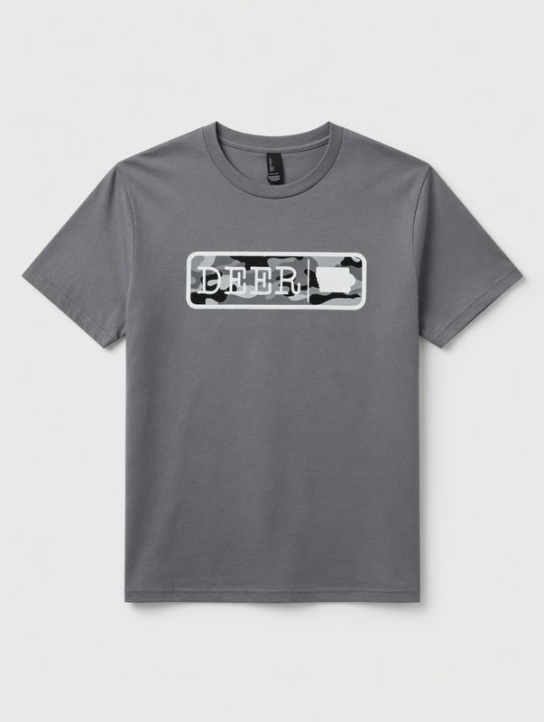 TBI DEER Shirt - Grey