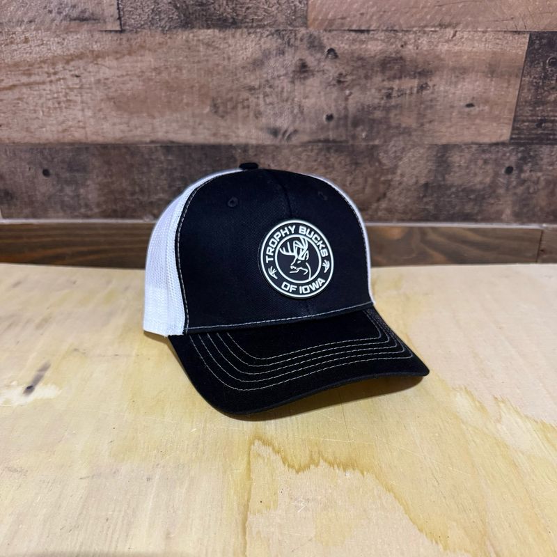 TBI Youth Circle Patch Hat - Black/White