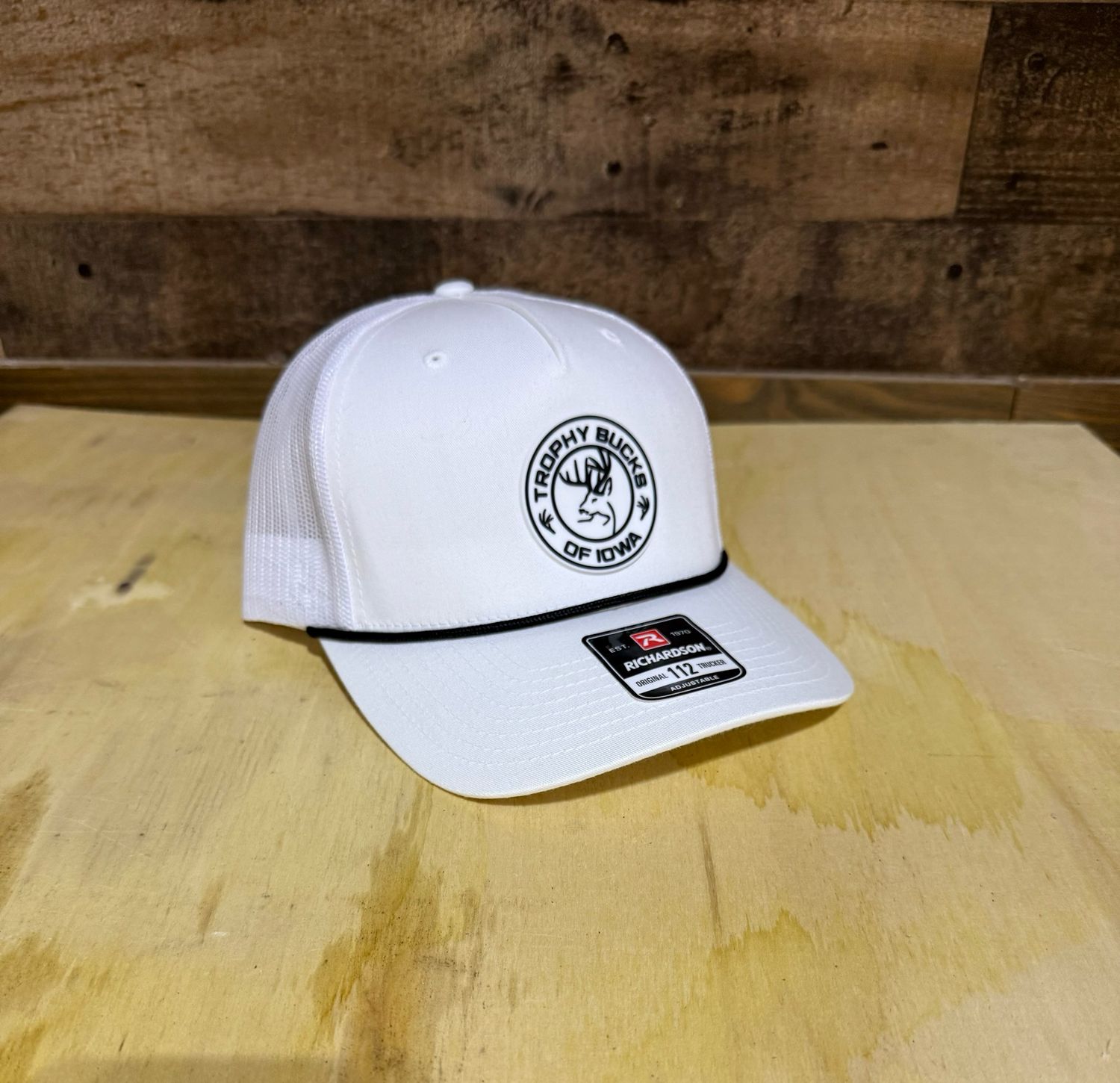 TBI Richardson Rope Hat - White/White
