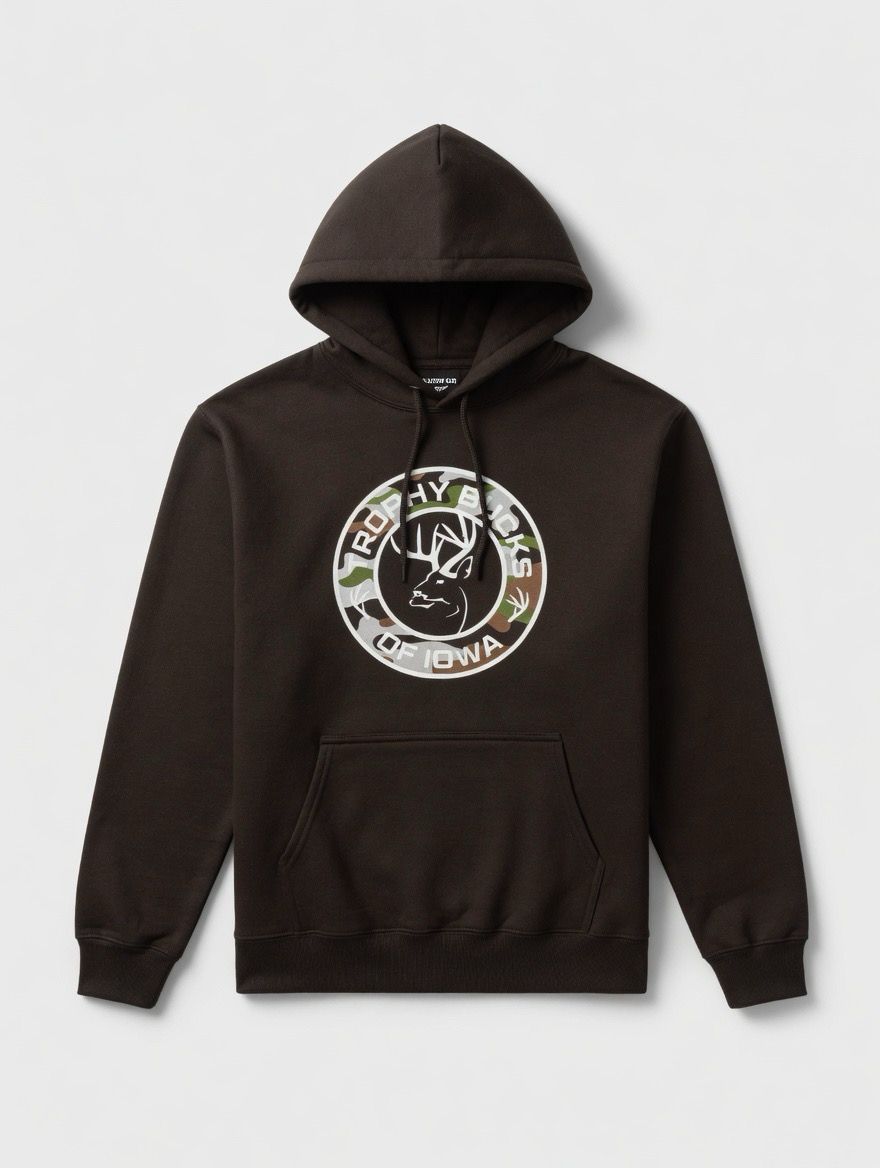 TBI Circle Logo Hoodie - Brown