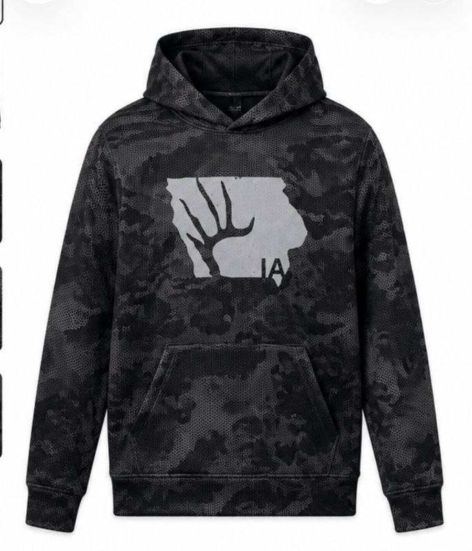 TBI Youth Performance Hoodie - Black / Grey Hex