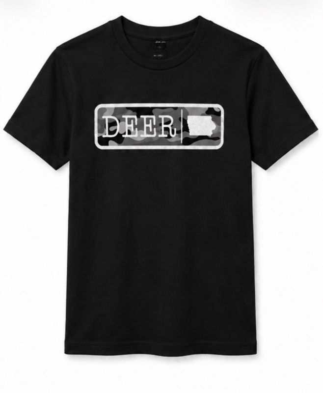 TBI DEER Youth T-Shirt - Black