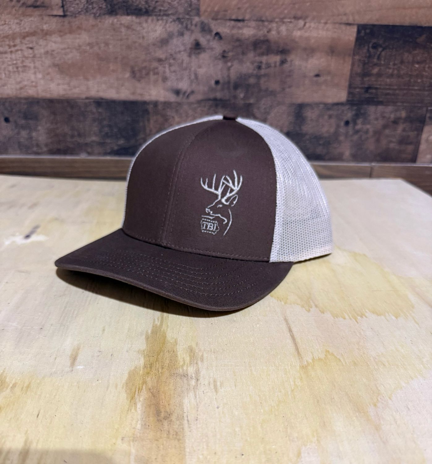 Tan/Brown TBI Hat
