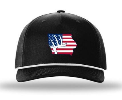 TBI Richardson USA Rope Hat - Black