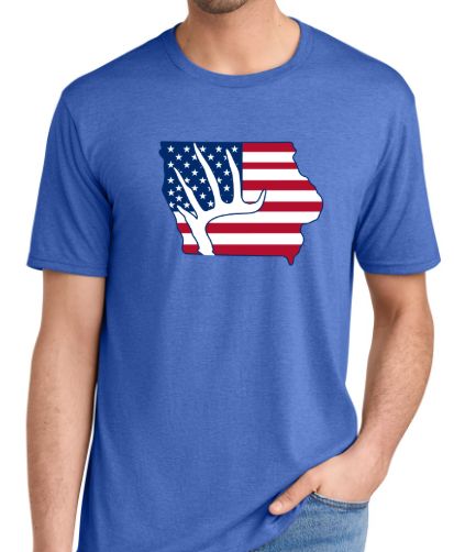 TBI USA Antler Shirt - Blue