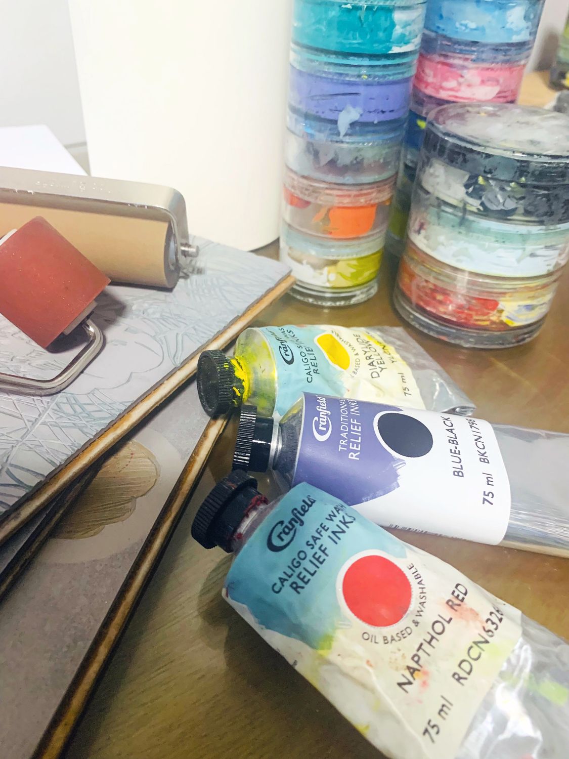 Multi Colour, Multi Block Linocut Workshop