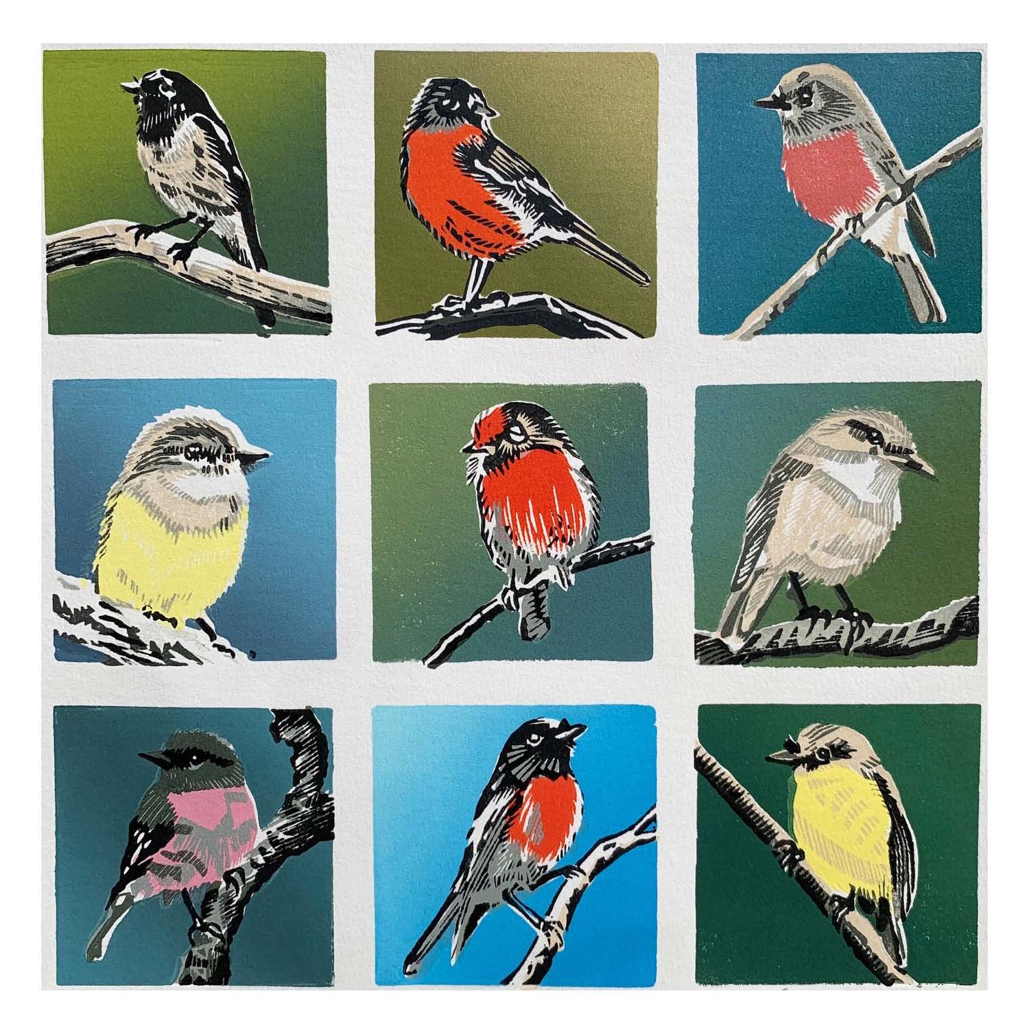 Nine Robins