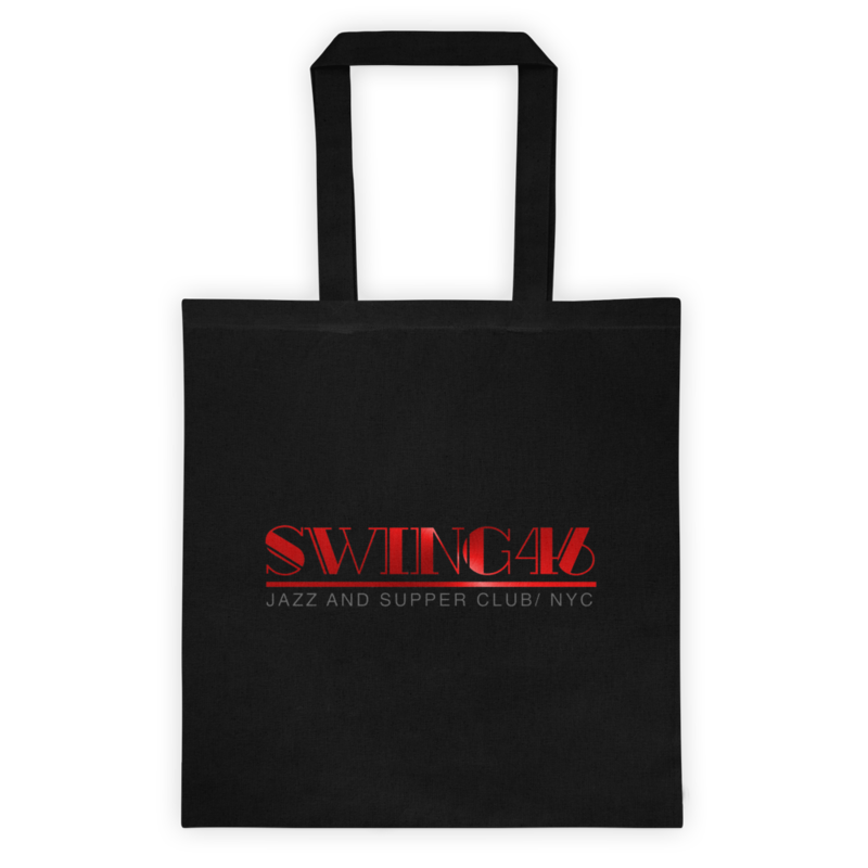 Swing 46 Black Tote Bag