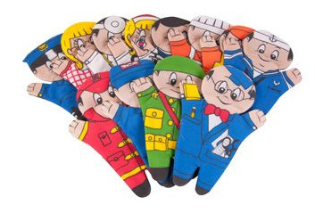 GUIÑOL SERVIDORES PUBLICOS 12Pz (E021E)