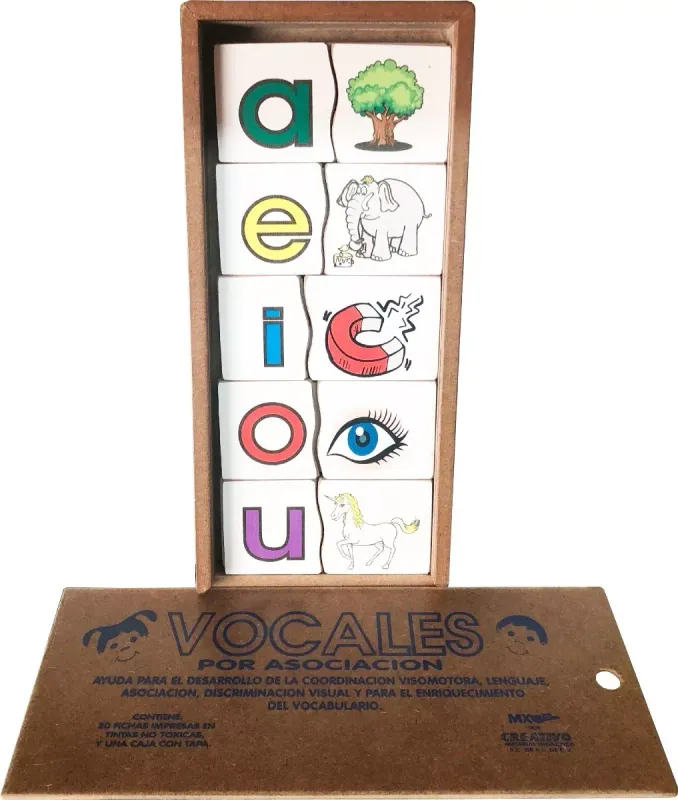 (CJ05) JUEGO DE ASOCIACION POR VOCALES