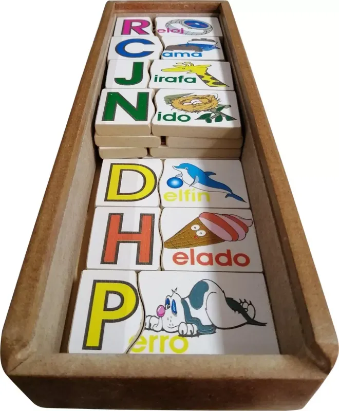 (CJ06) JUEGO DE ASOCIACION POR ABC
