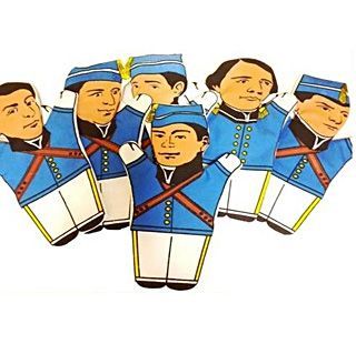 GUIÑOL NIÑOS HEROES 6Pz (E030H) GUIÑOL NIÑOS HEROES 6Pz (E030H)